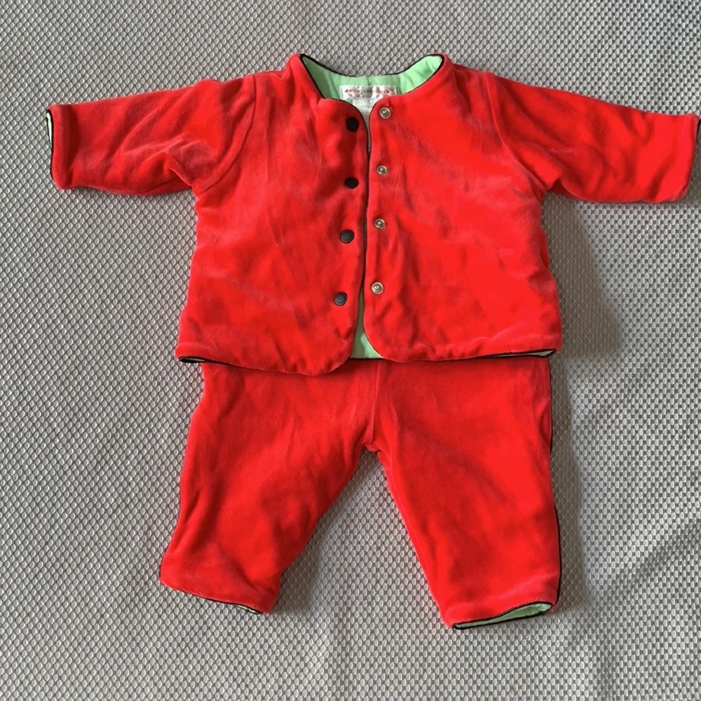 Anne Geddes Baby Ladybug Matching Set